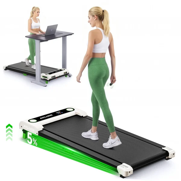 4-in-1 2.5 HP treadmill with Incline Remote Control/Display